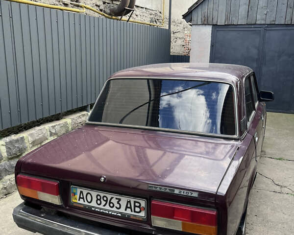 Червоний ВАЗ 2107, об'ємом двигуна 0 л та пробігом 37 тис. км за 1000 $, фото 3 на Automoto.ua