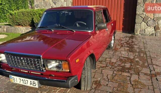 Красный ВАЗ 2107, объемом двигателя 1.45 л и пробегом 140 тыс. км за 2750 $, фото 8 на Automoto.ua