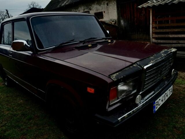 Красный ВАЗ 2107, объемом двигателя 1.5 л и пробегом 50 тыс. км за 720 $, фото 4 на Automoto.ua