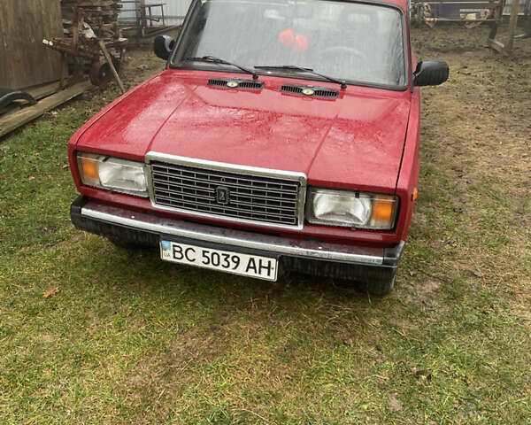 Червоний ВАЗ 2107, об'ємом двигуна 0 л та пробігом 102 тис. км за 880 $, фото 3 на Automoto.ua
