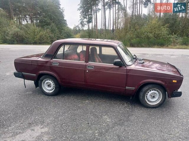 Червоний ВАЗ 2107, об'ємом двигуна 1.45 л та пробігом 128 тис. км за 1000 $, фото 13 на Automoto.ua