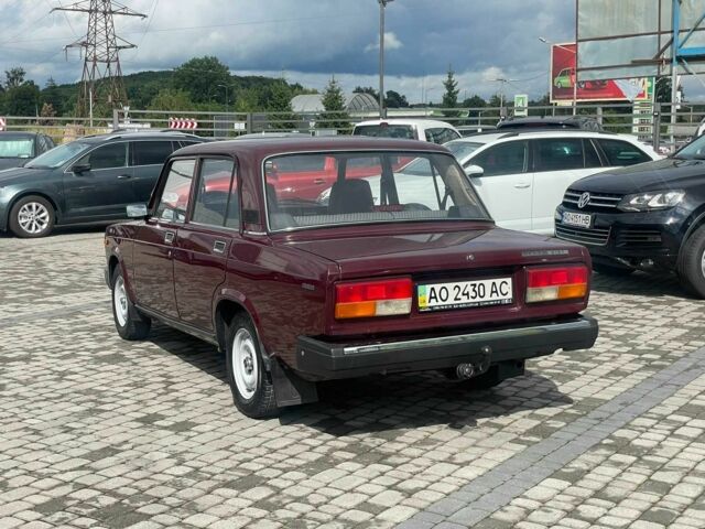 Красный ВАЗ 2107, объемом двигателя 1.5 л и пробегом 90 тыс. км за 2900 $, фото 7 на Automoto.ua