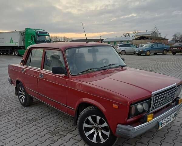 Червоний ВАЗ 2107, об'ємом двигуна 1.5 л та пробігом 85 тис. км за 1399 $, фото 2 на Automoto.ua