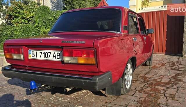 Красный ВАЗ 2107, объемом двигателя 1.45 л и пробегом 140 тыс. км за 2750 $, фото 14 на Automoto.ua