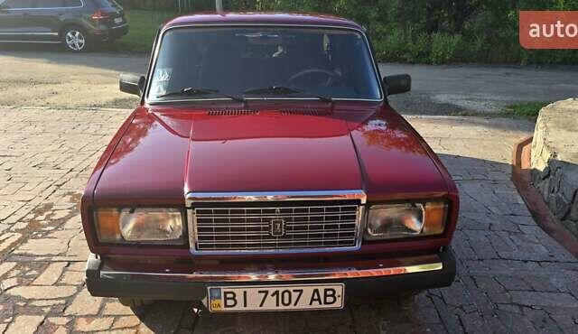 Красный ВАЗ 2107, объемом двигателя 1.45 л и пробегом 140 тыс. км за 2750 $, фото 6 на Automoto.ua