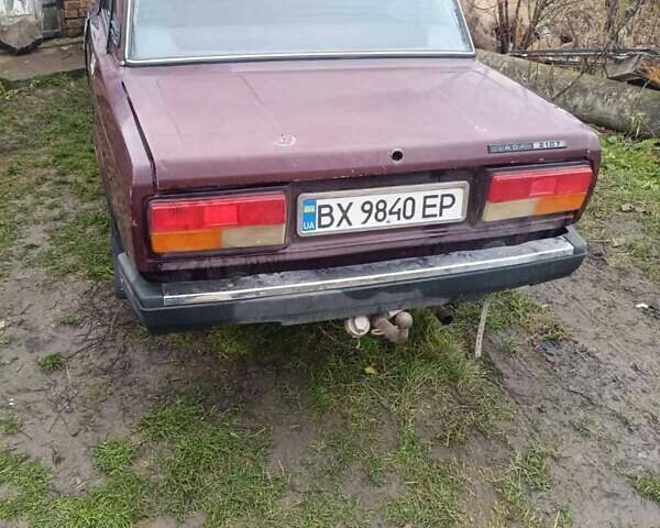 Красный ВАЗ 2107, объемом двигателя 1.5 л и пробегом 50 тыс. км за 800 $, фото 7 на Automoto.ua
