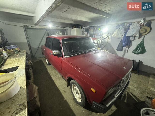 Красный ВАЗ 2107, объемом двигателя 1.45 л и пробегом 69 тыс. км за 1700 $, фото 1 на Automoto.ua