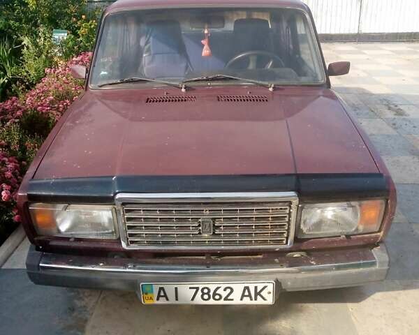 Красный ВАЗ 2107, объемом двигателя 1.5 л и пробегом 125 тыс. км за 1500 $, фото 10 на Automoto.ua
