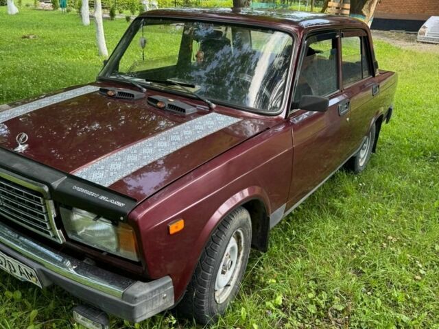 Красный ВАЗ 2107, объемом двигателя 0 л и пробегом 74 тыс. км за 1200 $, фото 5 на Automoto.ua