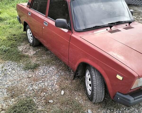 Красный ВАЗ 2107, объемом двигателя 1.57 л и пробегом 258 тыс. км за 1100 $, фото 10 на Automoto.ua
