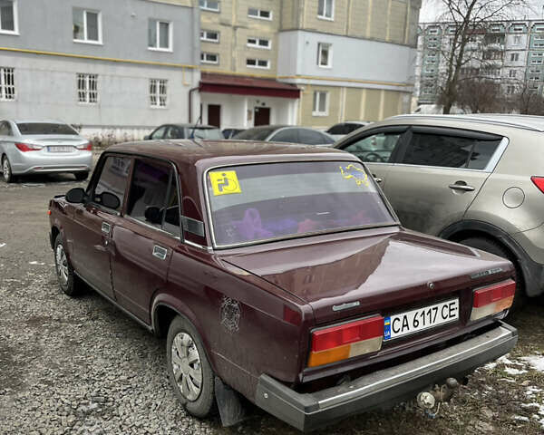 Красный ВАЗ 2107, объемом двигателя 1.6 л и пробегом 204 тыс. км за 1800 $, фото 7 на Automoto.ua