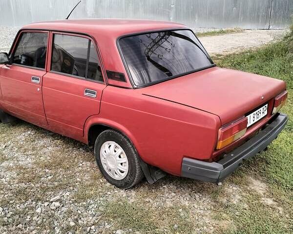 Красный ВАЗ 2107, объемом двигателя 1.57 л и пробегом 258 тыс. км за 1100 $, фото 11 на Automoto.ua