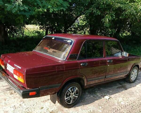 Червоний ВАЗ 2107, об'ємом двигуна 1.5 л та пробігом 33 тис. км за 750 $, фото 3 на Automoto.ua