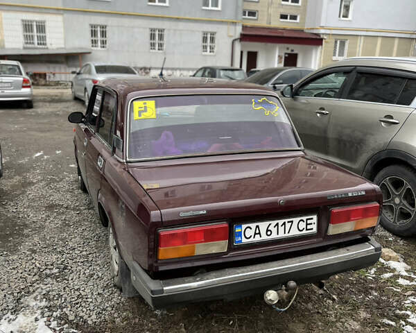 Красный ВАЗ 2107, объемом двигателя 1.6 л и пробегом 204 тыс. км за 1800 $, фото 8 на Automoto.ua