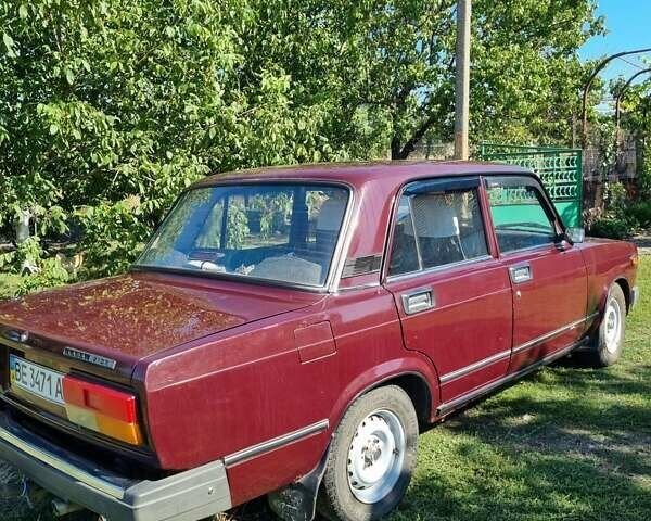 Красный ВАЗ 2107, объемом двигателя 0 л и пробегом 109 тыс. км за 1800 $, фото 2 на Automoto.ua
