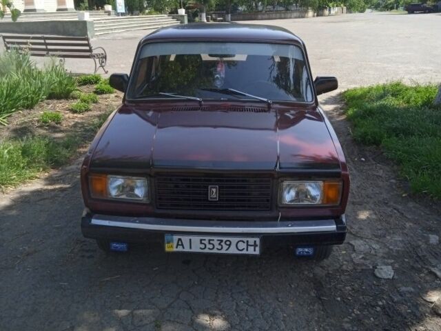 Красный ВАЗ 2107, объемом двигателя 1 л и пробегом 2 тыс. км за 850 $, фото 7 на Automoto.ua