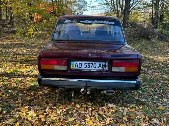 Красный ВАЗ 2107, объемом двигателя 0 л и пробегом 74 тыс. км за 1050 $, фото 4 на Automoto.ua