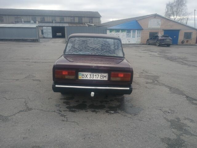 Красный ВАЗ 2107, объемом двигателя 0 л и пробегом 280 тыс. км за 800 $, фото 3 на Automoto.ua