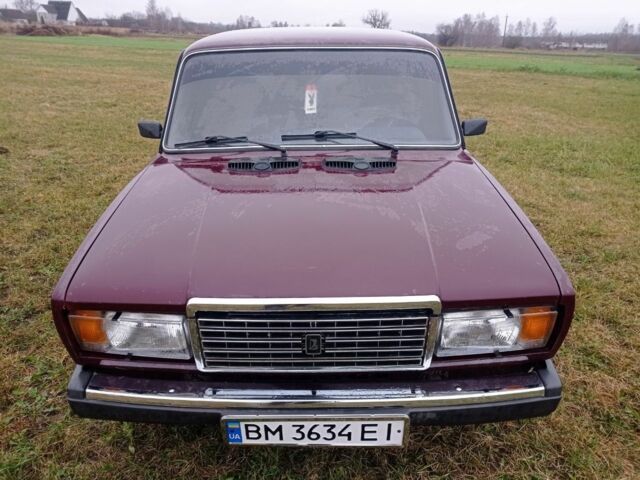 Червоний ВАЗ 2107, об'ємом двигуна 1.5 л та пробігом 100 тис. км за 1200 $, фото 1 на Automoto.ua