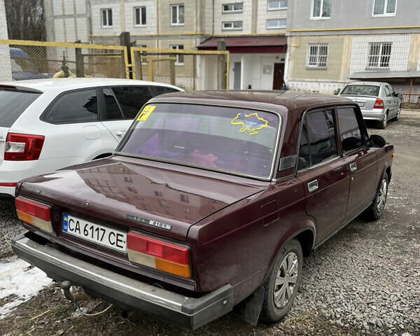 Красный ВАЗ 2107, объемом двигателя 1.6 л и пробегом 204 тыс. км за 1800 $, фото 11 на Automoto.ua
