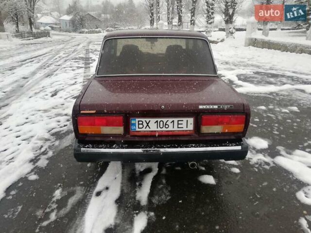 Красный ВАЗ 2107, объемом двигателя 1.5 л и пробегом 130 тыс. км за 2100 $, фото 8 на Automoto.ua