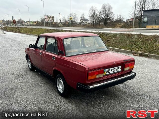 Красный ВАЗ 2107, объемом двигателя 15 л и пробегом 92 тыс. км за 1450 $, фото 11 на Automoto.ua