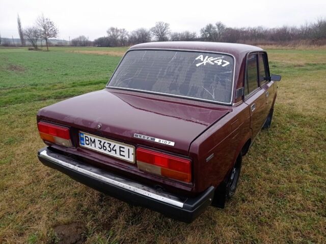Червоний ВАЗ 2107, об'ємом двигуна 1.5 л та пробігом 100 тис. км за 1200 $, фото 2 на Automoto.ua