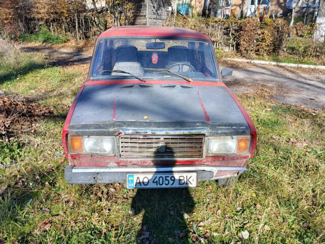 Червоний ВАЗ 2107, об'ємом двигуна 1.5 л та пробігом 133 тис. км за 350 $, фото 2 на Automoto.ua