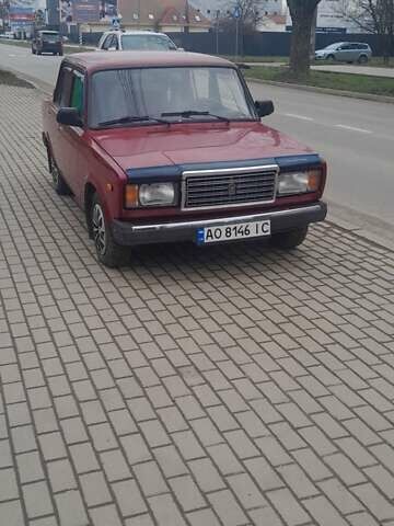 Красный ВАЗ 2107, объемом двигателя 1.5 л и пробегом 135 тыс. км за 1800 $, фото 3 на Automoto.ua