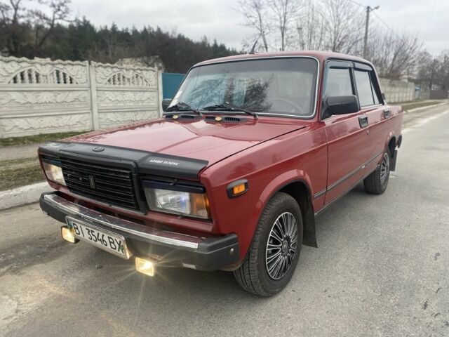 Червоний ВАЗ 2107, об'ємом двигуна 1.6 л та пробігом 54 тис. км за 1600 $, фото 8 на Automoto.ua