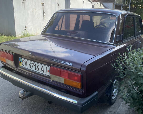 Красный ВАЗ 2107, объемом двигателя 0 л и пробегом 100 тыс. км за 2200 $, фото 8 на Automoto.ua