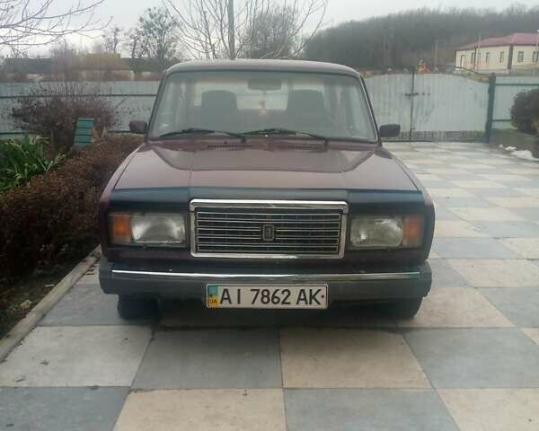 Красный ВАЗ 2107, объемом двигателя 1.5 л и пробегом 125 тыс. км за 1500 $, фото 8 на Automoto.ua