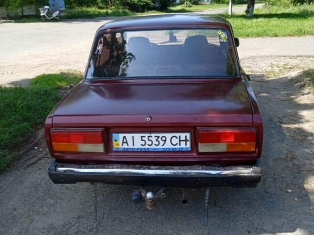Красный ВАЗ 2107, объемом двигателя 1 л и пробегом 2 тыс. км за 850 $, фото 3 на Automoto.ua