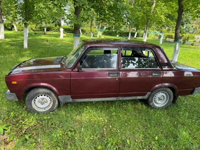 Красный ВАЗ 2107, объемом двигателя 0 л и пробегом 74 тыс. км за 1050 $, фото 8 на Automoto.ua