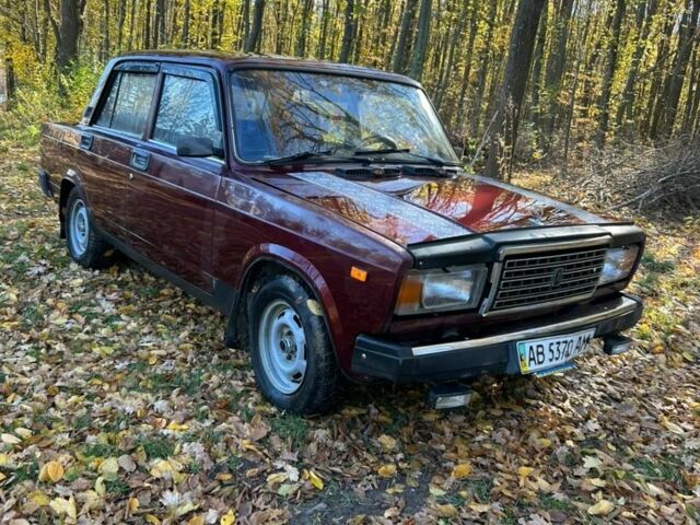 Красный ВАЗ 2107, объемом двигателя 0 л и пробегом 74 тыс. км за 1050 $, фото 1 на Automoto.ua