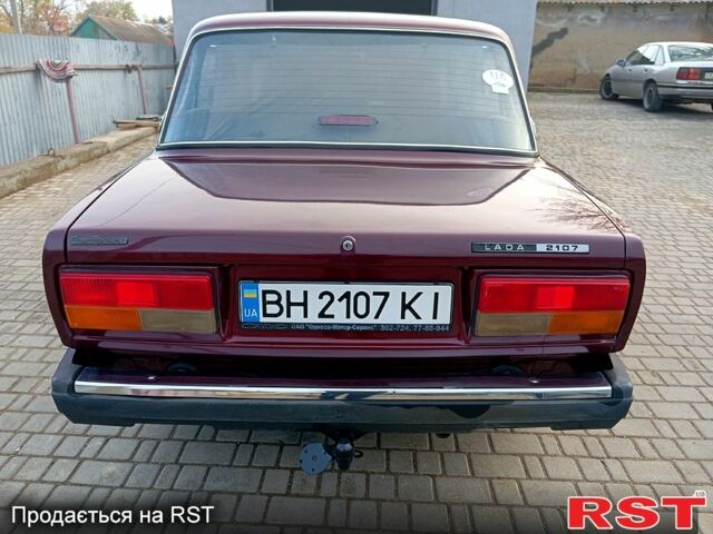 Червоний ВАЗ 2107, об'ємом двигуна 1.5 л та пробігом 100 тис. км за 1600 $, фото 2 на Automoto.ua