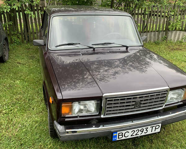 Красный ВАЗ 2107, объемом двигателя 1.6 л и пробегом 89 тыс. км за 1710 $, фото 3 на Automoto.ua