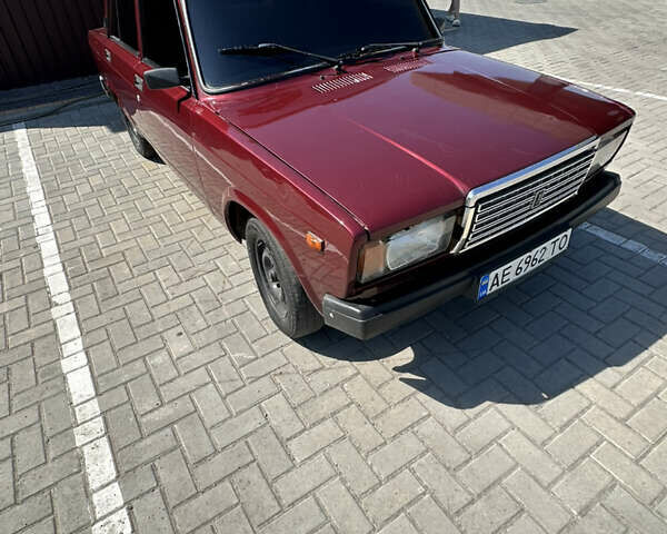 Красный ВАЗ 2107, объемом двигателя 1.5 л и пробегом 100 тыс. км за 1700 $, фото 8 на Automoto.ua