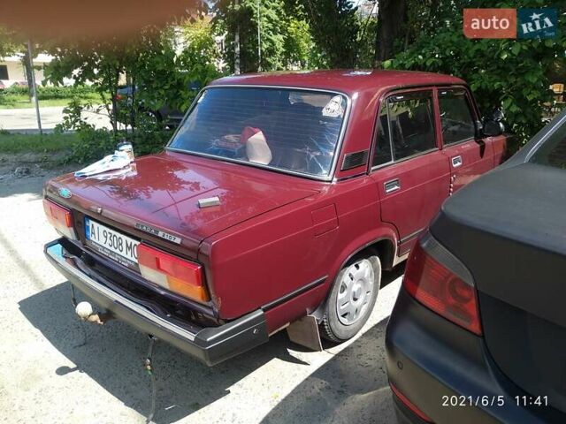 Красный ВАЗ 2107, объемом двигателя 1.6 л и пробегом 84 тыс. км за 2100 $, фото 3 на Automoto.ua