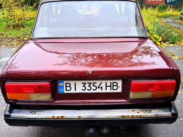 Червоний ВАЗ 2107, об'ємом двигуна 1.5 л та пробігом 117 тис. км за 1231 $, фото 3 на Automoto.ua