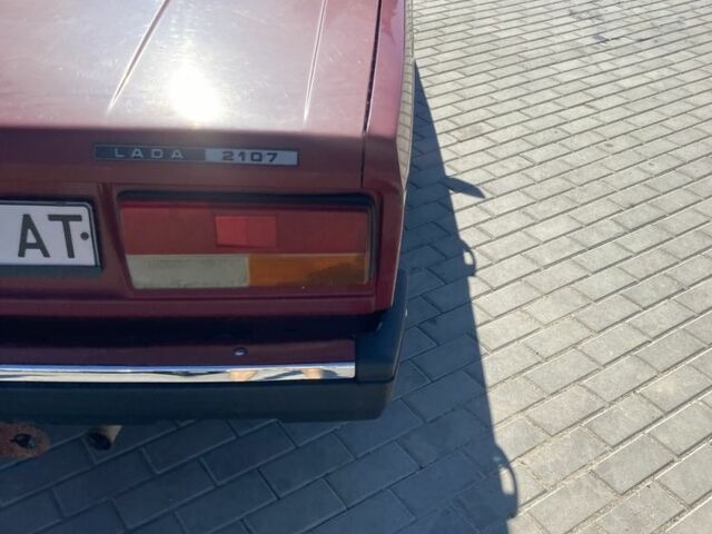 Красный ВАЗ 2107, объемом двигателя 0 л и пробегом 90 тыс. км за 1500 $, фото 5 на Automoto.ua