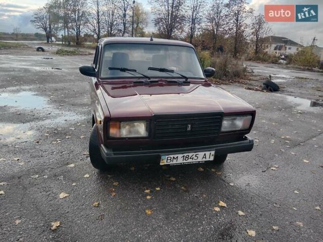 Красный ВАЗ 2107, объемом двигателя 1.5 л и пробегом 122 тыс. км за 1600 $, фото 3 на Automoto.ua