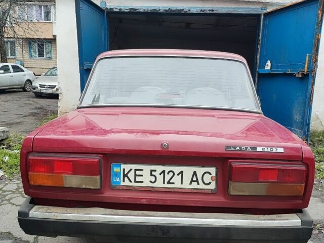 Червоний ВАЗ 2107, об'ємом двигуна 1.5 л та пробігом 74 тис. км за 1450 $, фото 2 на Automoto.ua