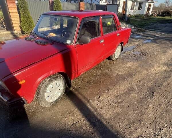 Червоний ВАЗ 2107, об'ємом двигуна 1.5 л та пробігом 90 тис. км за 1300 $, фото 3 на Automoto.ua