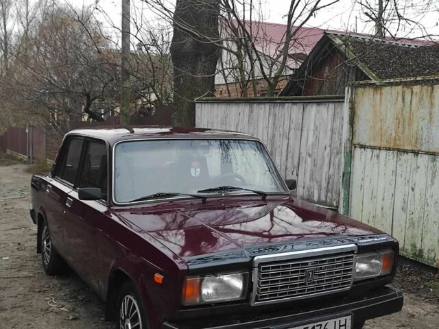 Червоний ВАЗ 2107, об'ємом двигуна 1.5 л та пробігом 100 тис. км за 1100 $, фото 7 на Automoto.ua