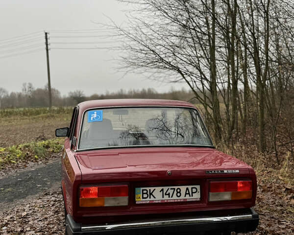 Красный ВАЗ 2107, объемом двигателя 1.5 л и пробегом 47 тыс. км за 2499 $, фото 9 на Automoto.ua