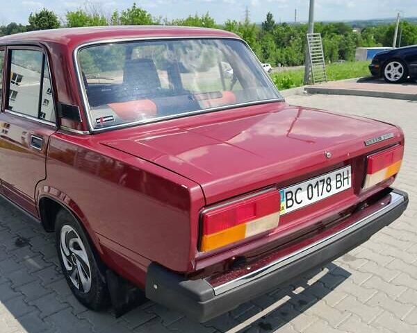 Красный ВАЗ 2107, объемом двигателя 1.6 л и пробегом 27 тыс. км за 2100 $, фото 5 на Automoto.ua