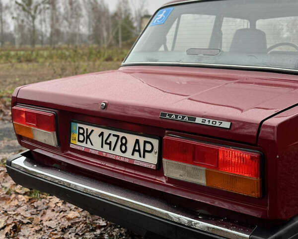 Красный ВАЗ 2107, объемом двигателя 1.5 л и пробегом 47 тыс. км за 2499 $, фото 14 на Automoto.ua