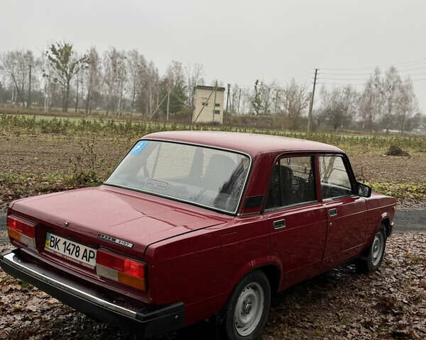 Красный ВАЗ 2107, объемом двигателя 1.5 л и пробегом 47 тыс. км за 2499 $, фото 36 на Automoto.ua