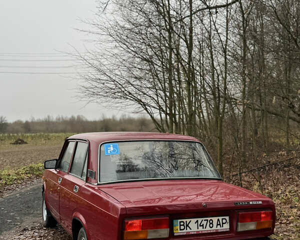 Красный ВАЗ 2107, объемом двигателя 1.5 л и пробегом 47 тыс. км за 2499 $, фото 8 на Automoto.ua